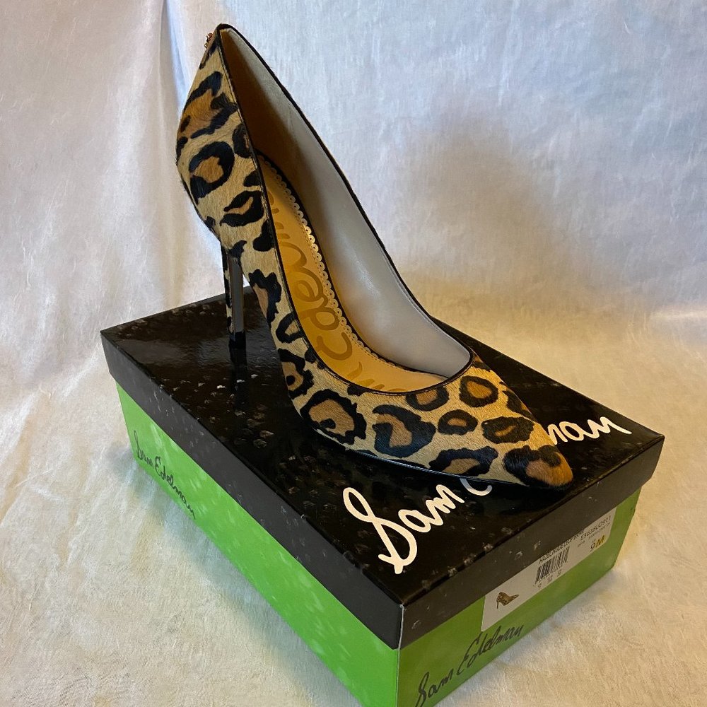 Sam Edelman Hazel Pumps- New Nude Leopard